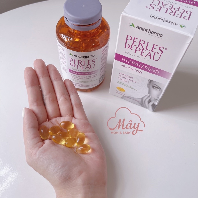 Viên uống hoa anh thảo lily Perles de Peau Arkopharma cân bằng nội tiết cho mẹ sau sinh