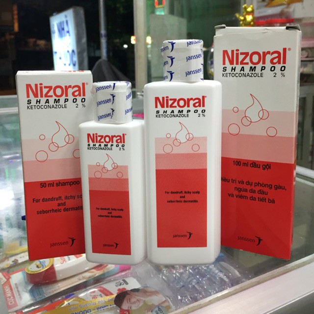 DẦU GỘI TRỊ GÀU NIZORAL 50ML ,100ML