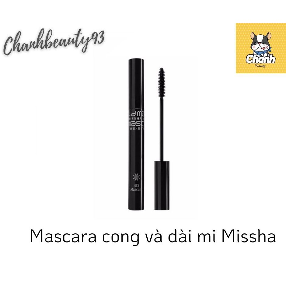 Mascara chuốt cong và dày mi Missha