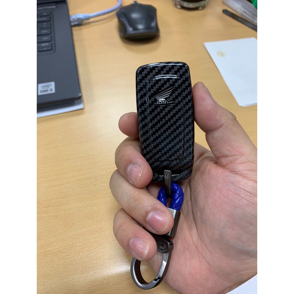 Bọc Khóa Smartkey AB, LEAD, Vision 2018-2020 Carbon 2 Nút