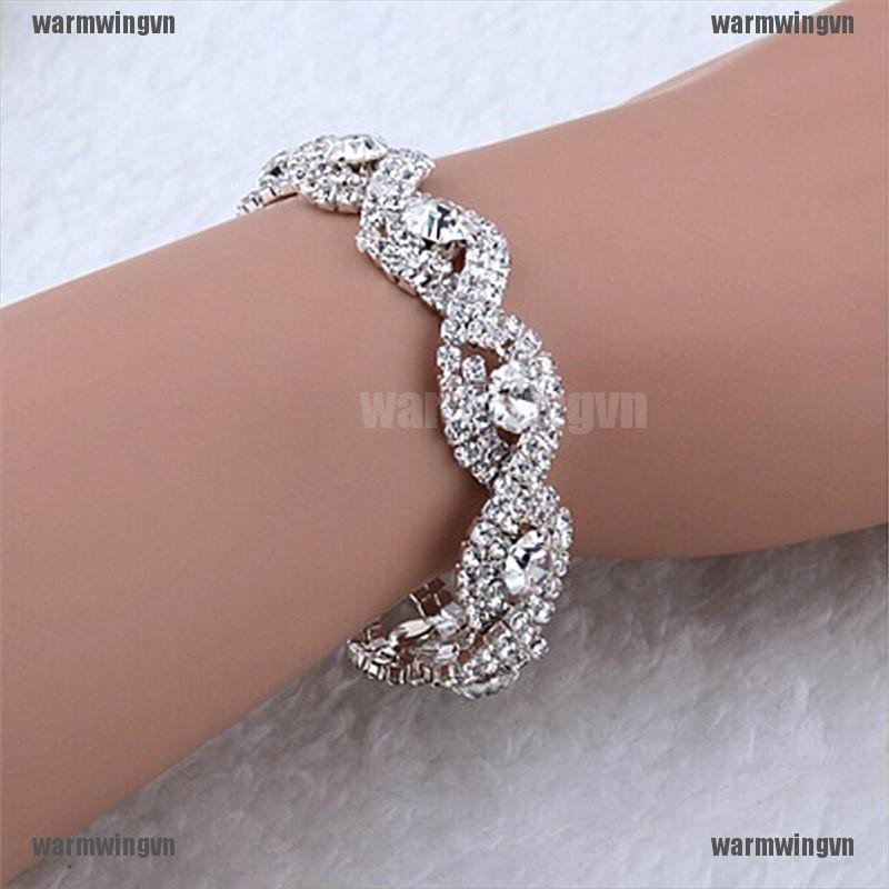 Vòng Tay Đính Đá Sang Trọng Cho Nữ