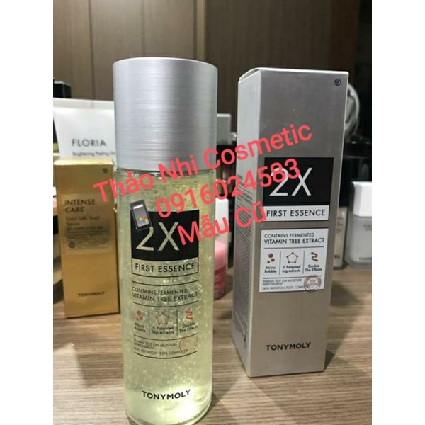 Tinh Chất Tái Tạo Da, Bổ Sung Collagen, Vitamin Tonymoly 2x First Essence