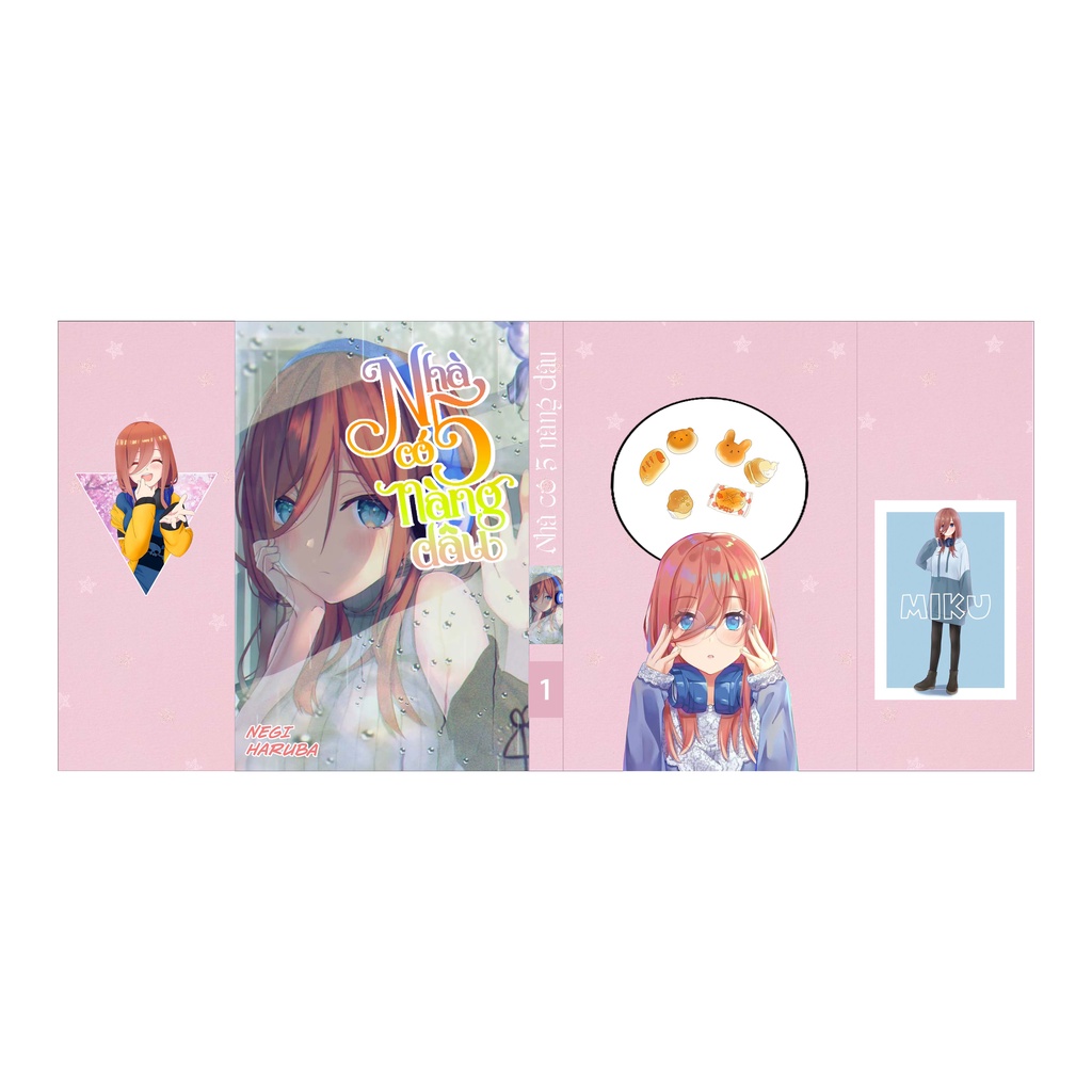 Bìa 5 nàng dâu Gotobun no Hanayome