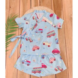 Bộ pijama ngắn tay kiểu Nhật chất thô lụa cho bé trai