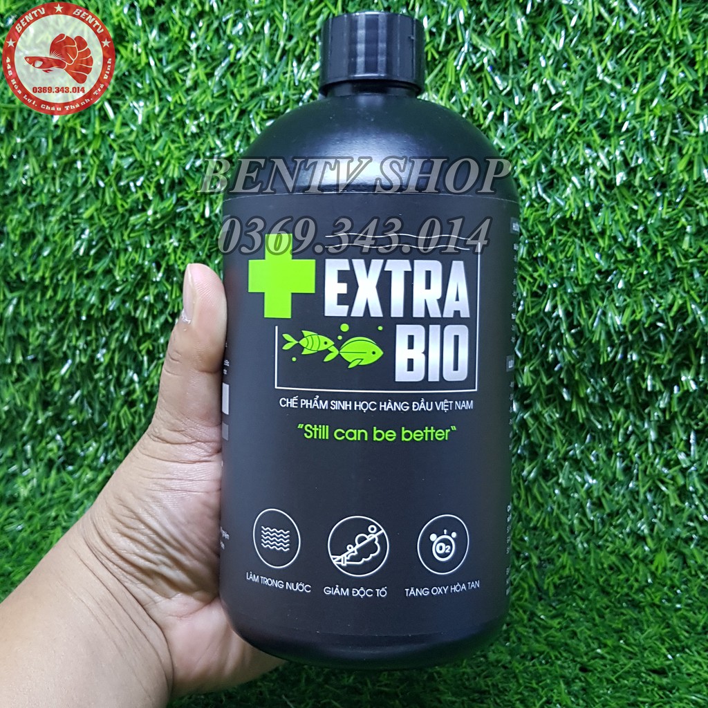 Chế Phẩm Sinh Học Extrabio 1000ml - Làm Trong Nước Hồ Cá