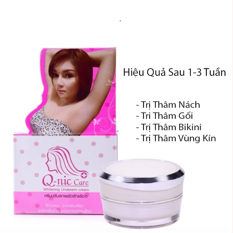 Kem Sạch Thâm Nách Bikini Q-Nic Care Thái Lan 15g