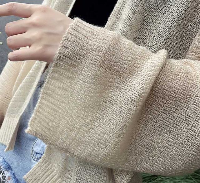 _ Áo khoác len mỏng - cardigan đi biển mỏng - CÓ SẴN