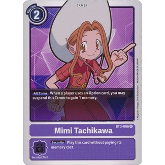 Thẻ bài Digimon - TCG - Mimi Tachikawa / BT3-096'