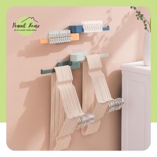 Dụng cụ treo móc quần áo dán tường tiện lợi