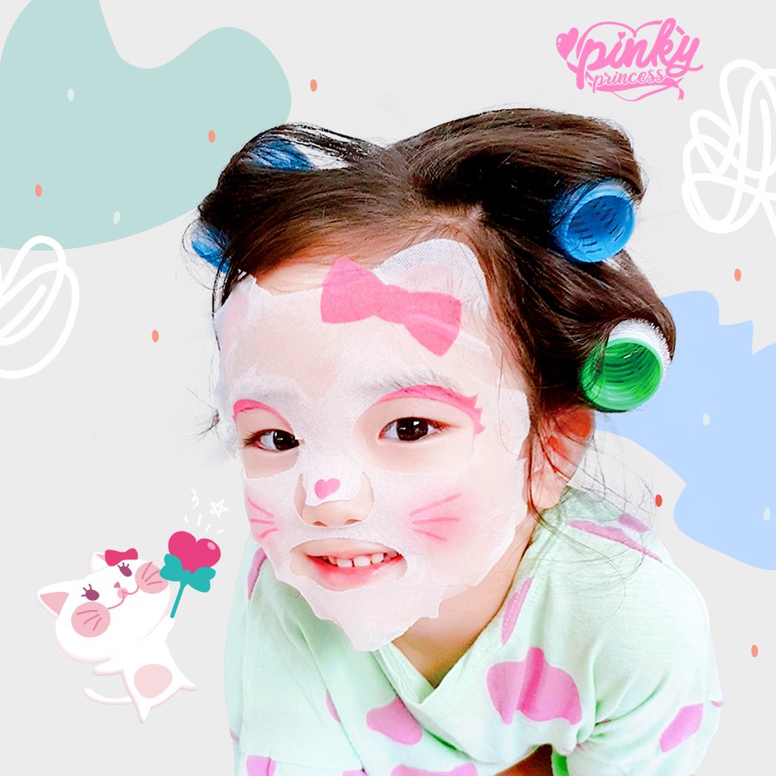 Pinky Co-Co trẻ nhỏ dưỡng ẩm da mặt nạ