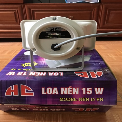 Loa phóng thanh 15W công ty HC xuất xứ Việt Nam hàng chuẩn