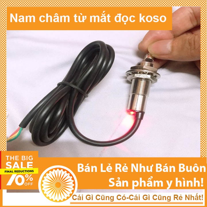 Nam châm từ mắt đọc koso ( 10 viên )