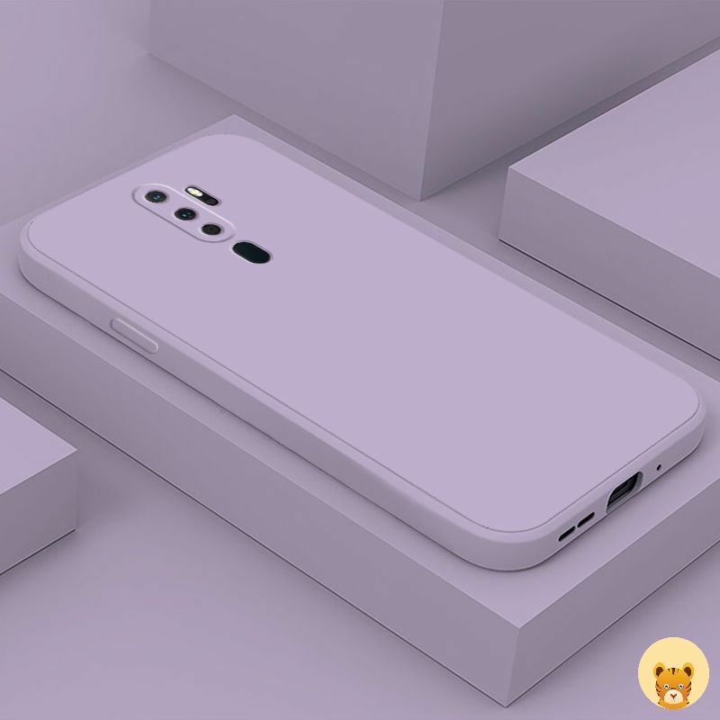 Ốp Điện Thoại Silicone Mềm Màu Trơn Cho Oppo A5S A16 A54 A12 A3S A15 A15S F9 A9 A5 2020 A53 A31 A92 A52 A83