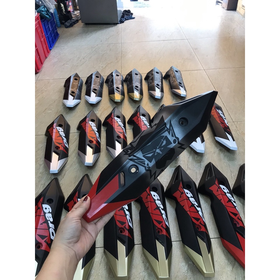 Ốp Pô Vario 2018 - 2021 Sơn AB Mẫu King Drag