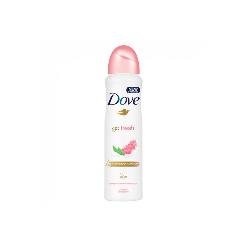 Xịt khử mùi Dove Go Fresh 48h 150 ml Hương Lựu