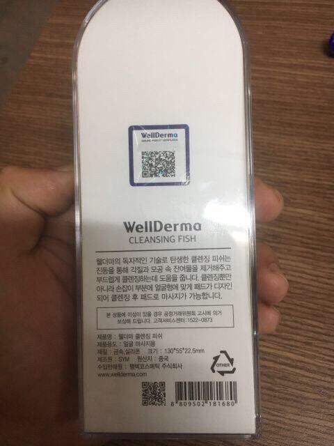 [Mã SR14MAY5 giảm 20K đơn 50K] Máy rửa mặt wellderma chính hãng hàn quốc | BigBuy360 - bigbuy360.vn