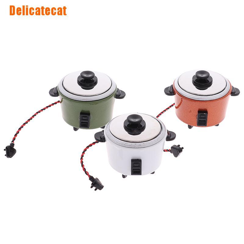 1 Nồi Cơm Điện Mini Tỉ Lệ 1: 12 Trang Trí Nhà Búp Bê