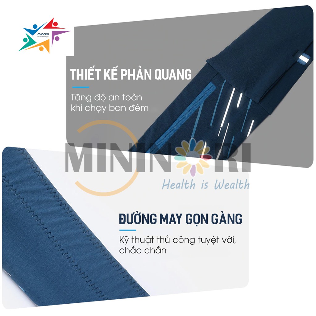 [Mã MINI20k hoàn 10% đơn 199K tối đa 20K xu]Đai Chạy Bộ Ôm Sát Người Thể Thao Aonijie W8105 - Co Giãn, Ôm Sát