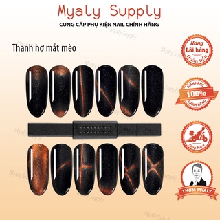 Hơ Mắt Mèo Cây Nam Châm 2 Đầu Vuông Tròn