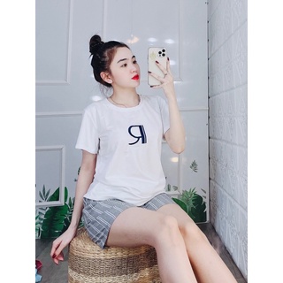 Đồ bộ thun cotton mặc nhà sét đồ bigsize bộ mặc nhà dễ thương đồ bộ thun đùi