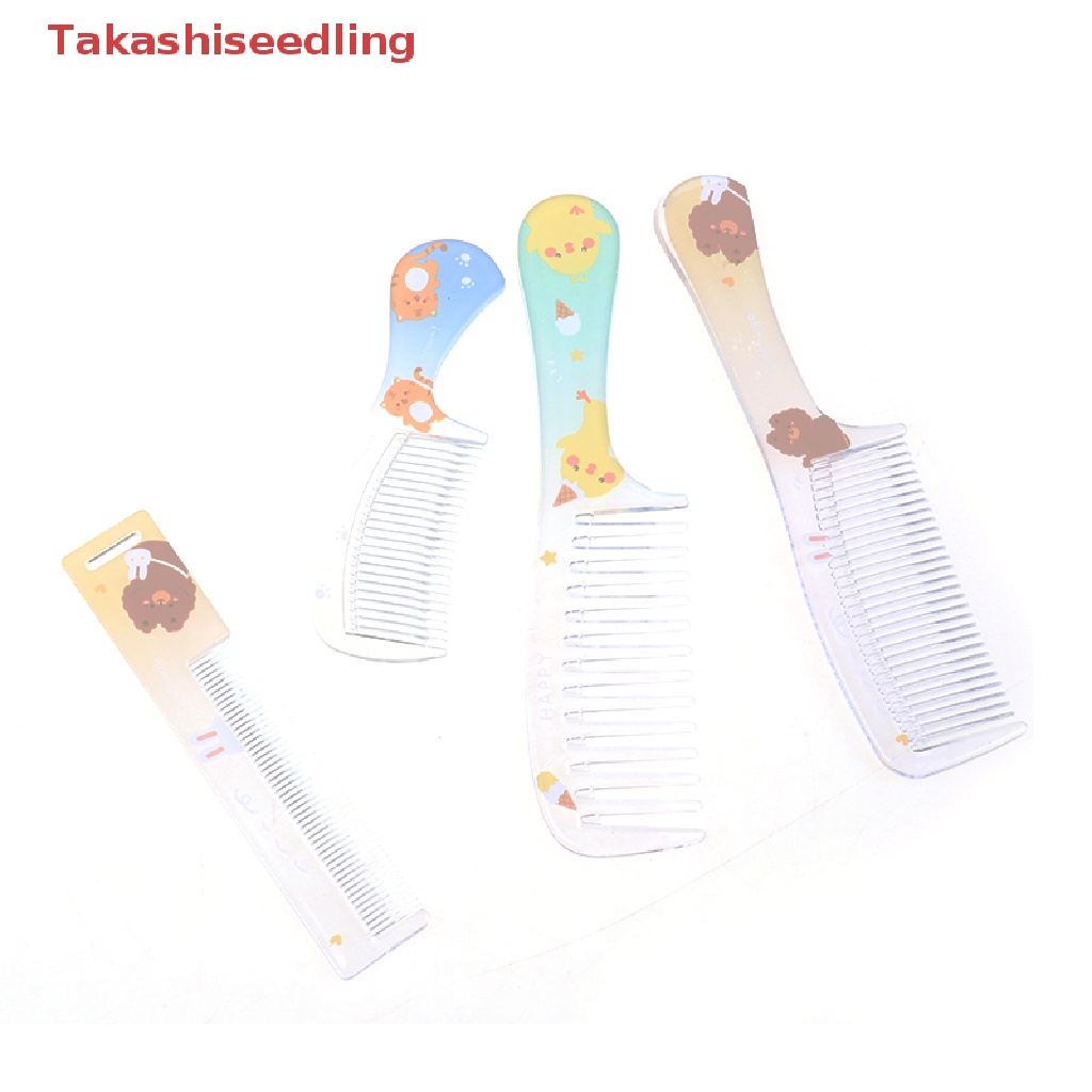 Lược Đuôi Nhọn Chống Tĩnh Điện Thiết Kế Hình Hoạt Hình Dễ Thương Dành Cho Bé Gái