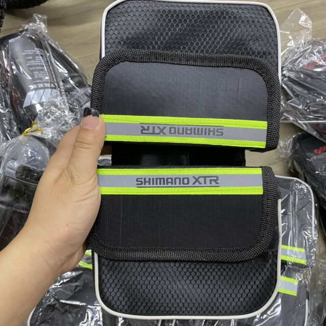 Túi treo khung xe đạp Shimano chống nước hàng xịn