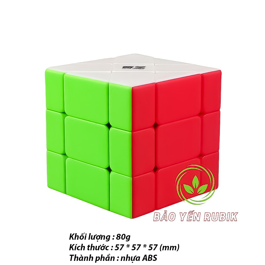 Rubik Biến Thể Rubik Fisher Cube QiYi Stickerless Rubik Biến Thể Giá Rẻ Rubic