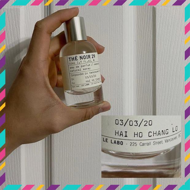 Nước hoa dùng thử Le Labo The Noir 29 Test 10ml/20ml Spray / Chuẩn authentic