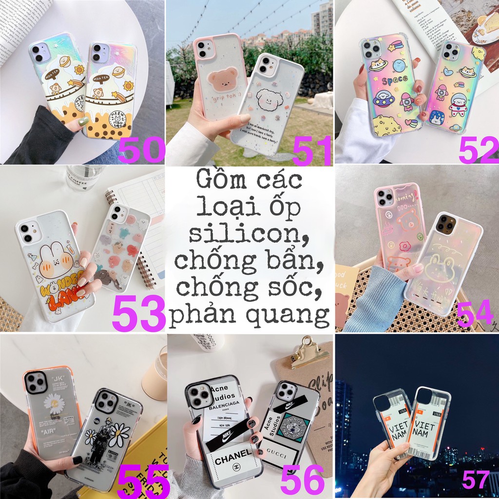 Xả ốp iphone cao cấp ngẫu nhiên đủ dòng, mẫu đẹp