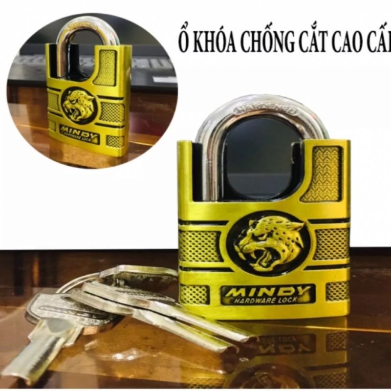 Ổ khóa 6 phân chống cắt MinDy chống trộm