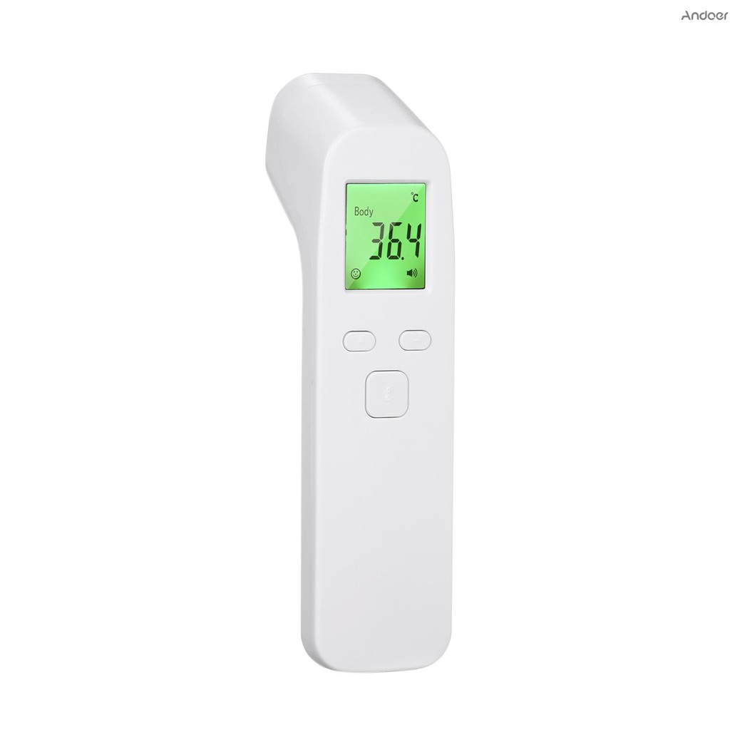 Non-contact IR Infrared Sensor Forehead Body/ Object Thermometer Temperature Measurement LCD Digital Display Handhold Design Unit Changeable Batterys Powered Operated Portable for Baby Kids Adults
