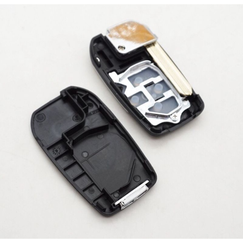 Vỏ chìa khoá TOYOTA 3 nút ĐỘ BẤM GẬP  xe Innova, Fortuner, Vios, Yaris, Corolla, Altis, Camry...
