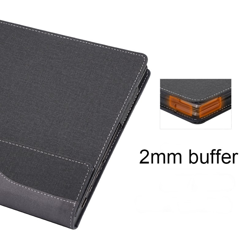 Ốp Bao Da Máy Tính Bảng Có Thể Tháo Rời Kèm Ngăn Đựng Bút Cho dell latitude 5420 inspiron 14 5402 / 5409 vostro 14 5402 14 inch Giá Đỡ