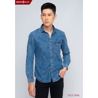 Áo somi nam dài tay T3121J934 GENVIET