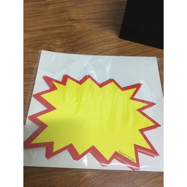 Giấy sale tự ghi, giấy ghi chương trình khuyến mãi của shop , giấy ghi giảm giá 10 tờ