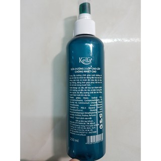 _Xịt Dưỡng 2 Lớp Chống Nhiệt Cao Kella Màu Xanh Dương 250ml