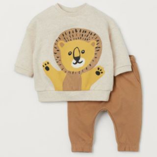 Set nỉ Lion HM xuất bé trai