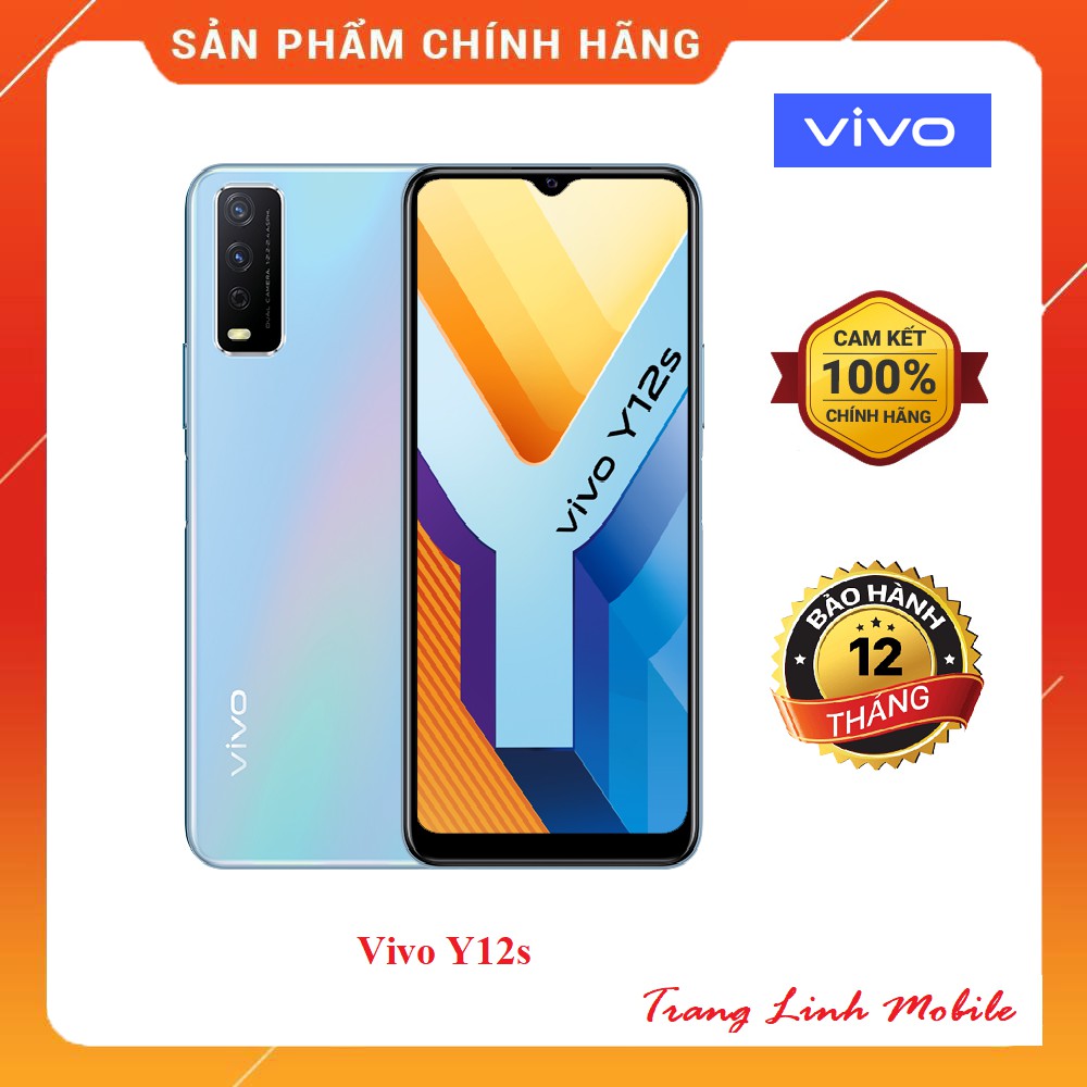 Điện thoại Vivo Y12s (4GB/128GB) Hàng Mới Nguyên Hộp - Bảo Hành Chính Hãng