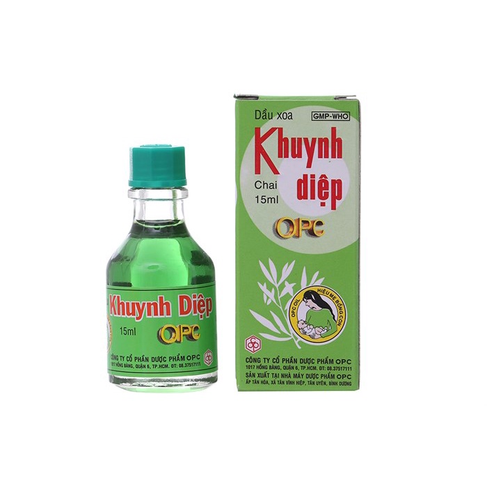Dầu khuynh diệp Opc 15ml, 25ml cho bé sơ sinh và trẻ em