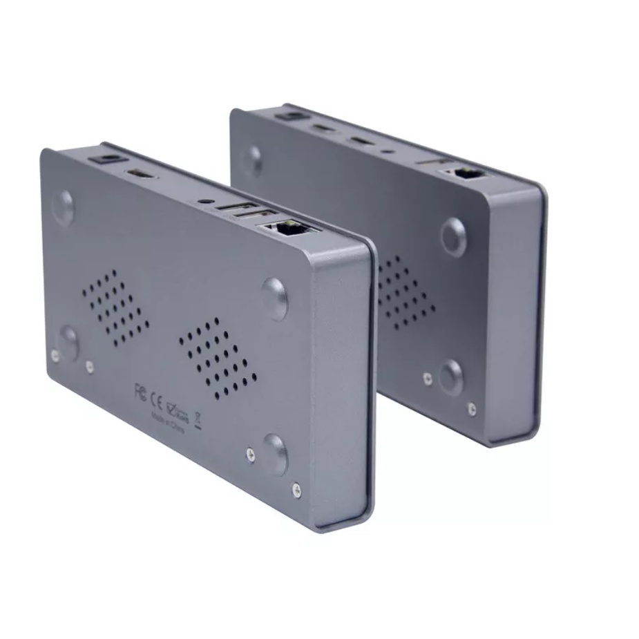 Bộ kéo dài HDMI và USB qua dây quang xa 20km. Bộ truyền hình ảnh, kéo dài HDMI GT-HDMIEXKVM qua LAN 120M