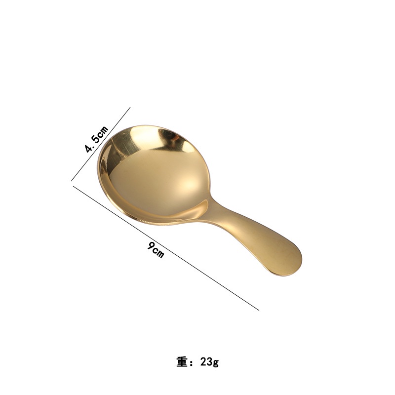 Muỗng Inox 304 Đầu Tròn Nhỏ Uống Trà / Cà Phê Tiện Dụng