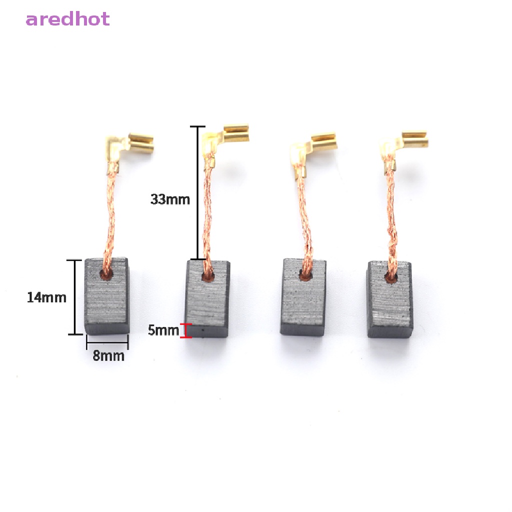 Bộ 4 Chổi Than Cho Máy Mài Makita GA 5030 CB-459 Mới