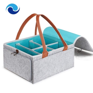 Giỏ đựng đồ dùng em bé thiết kế nhiều ngăn đa năng tiện dụng