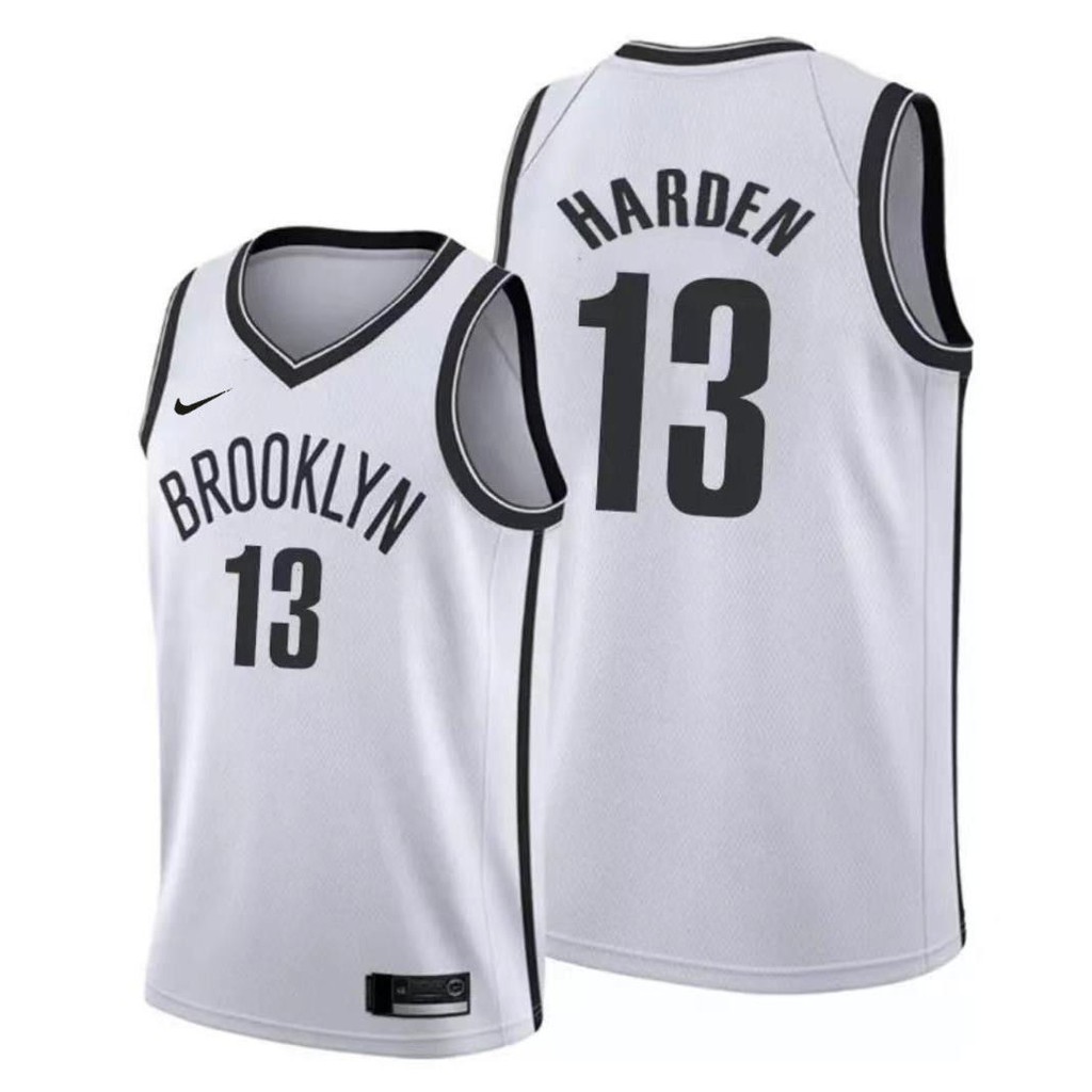 ❅﹊Nets jersey No.13 Harden áo bóng rổ Đồng phục đào tạo đá Irving số 11 của học sinh theo yêu cầu thi đấu Durant