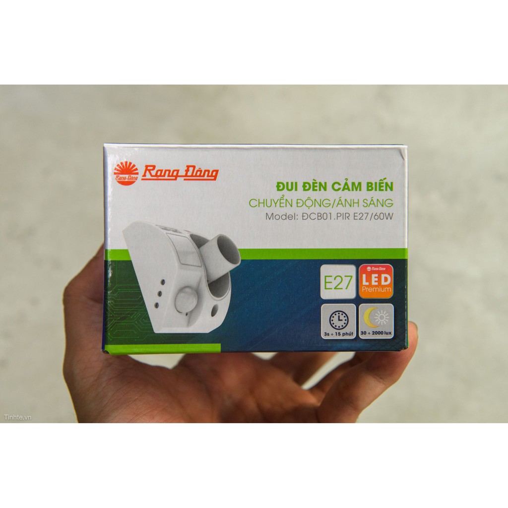 Đui đèn cảm biến Rạng Đông