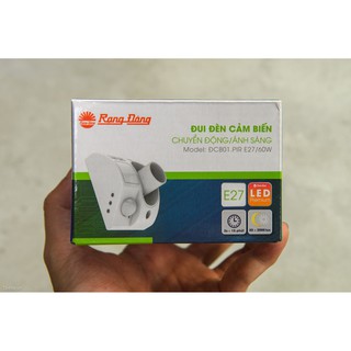 Đui đèn cảm biến Rạng Đông
