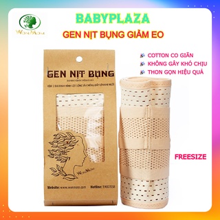 Gen Nịt Bụng WONMOM Giảm Mỡ Bụng Sau Sinh Hiệu Quả, Chất liệu Cotton Thoáng Mát, Đai Nịt Bụng Cao Cấp - Chính Hãng