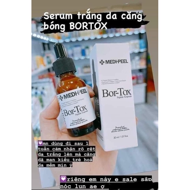 Tinh chất chống lão hóa căng bóng da Medi Peel Bortox Peptide Ampoule / Medipeel Bor-Tox 30ml | BigBuy360 - bigbuy360.vn