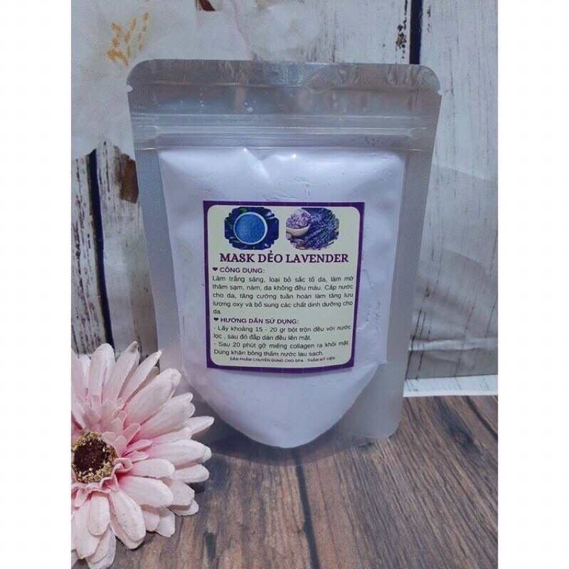 100gr dẻo lavrender đắp mặt nạ handmed