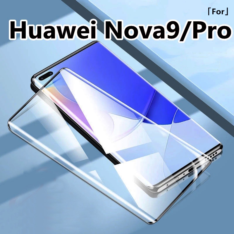 Kính Cường Lực Cong Bảo Vệ Màn Hình Điện Thoại Chống Rơi / Trầy Xước Cho Huawei Nova 9 / 9Pro